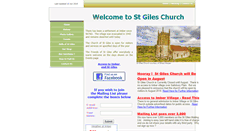 Desktop Screenshot of imberchurch.org.uk